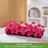 Interior y; Partición Floral Artificial de Plástico y Seda para Exteriores Fe