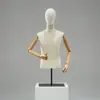 Maniquí de Medio Cuerpo para Tienda de Ropa, Soporte de Maniquí para Hombre, Exhibidor de Maniquí para Tienda de Ropa para Hombre
