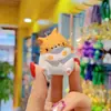 Llavero de gato gordo de resina de dibujos animados para mujer, cadena de teléfono móvil linda y exquisita, pulsera, muñeca, llavero lindo, accesorios
