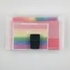 Carpeta de acordeón arcoíris, carpeta de documentos mini de oficina A6 con cordón de plástico, carpeta de almacenamiento de 13 compartimentos al por mayor