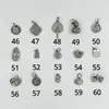 46 Plata Antigua Retro de Shanxi 37 Plata DIY Accesorios de Juguetes Culturales, Finamente Elaborados y Envejecidos, Imitación de Plata de Ley Que No Se Desvanece