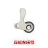 Alimentador de Alambre para Soldadura con Gas Motor Zhenkang Soporte de Doble Tracción Ensamblaje Cuerpo del Conector de la Pistola de Soldadura NBC-500 Rueda Alimentadora de Alambre