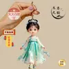 Nuevo Estilo Estilo Antiguo Hanfu Llavero de Acrílico Lindo, Adorable Chica con Traje Antiguo Colgante para Bolso Pequeño