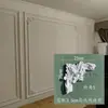 Línea de PU Línea de estuco imitación francesa Borde de pared de fondo de TV Tira decorativa Línea de modelado Flor de esquina de techo europea