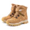 Zapatos para Niños HOBIBEAR Otoño Botas Nuevas Martins Zapatos de Invierno para Mujer a Prueba de Frío Botas Nuevas de Moda Antideslizantes Zapatos Grandes para Niños para Cabello
