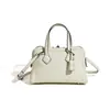2026 Nuevo Modelo Bolso de Mujer de Piel de Vaca de Primera Capa Bolso Victoria Cuero Genuino Bolso de Mano de Gran Capacidad Bolso Boston Bowling