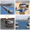 Extractor de Humo de Acero Inoxidable Tipo 304 de 600mm Campana sin Motor Fábrica Bola de Viento Conducto de Humo Tejado de Ventilación para Cría