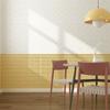 Ft3d Adesivos de parede tridimensionais autoadesivos Painel de parede à prova d'água Anticolisão Sala de estar Quarto Cintura Linha Dado Parede Decoração de parede Adesivos de espuma