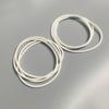 Fábrica de Origem de Foshan Tira de Vedação de Espuma de Silicone Resistente a Altas Temperaturas Anel de Vedação O-Ring para Forno Pode Ser Colada a Materiais Sólidos