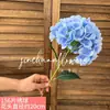 156 Pétalos, Hortensia Especial de Rama Única, Flor Artificial de Hortensia Lollipop de Rama Única, Flor de Boda, Flor de Verano Infinito