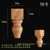 Mesa de madera maciza americana, mueble con pie redondo, calabaza, pata cuadrada, base de columna romana, coche Dongyang, tallado en madera de caucho, madera colgante, melón