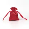 Bolsas Prontas de Cetim com Cordão para Perucas, Sacos de Embalagem para Armazenamento à Prova de Poeira, Bolsas de Presente de Cetim e Seda para Joias, Lenços de Seda