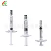 Ponto 2,25ML seringa de vidro pré-cheia com seringa Luer lock Luer agulha de água material de embalagem de beleza ácido hialurônico