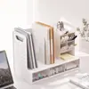 Soporte para libros, estante de almacenamiento de escritorio, estantería, caja de almacenamiento, escritorio, escritorio de oficina, almacenamiento de documentos de oficina