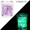 Lentejuelas Luminosas para Arte de Uñas Glitter Luminoso Serie Mágica Set 24 Botellas de Color Esmalte de Uñas Gel Amazon Transfronterizo