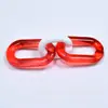 761 Hebilla de Cadena Acrílica de Color U para Joyería DIY Accesorios Colgante para Funda de Teléfono Llavero Cadena Colgante Creativa