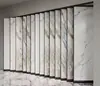 Estante de Exhibición Deslizante Inclinado para Baldosas y Placas de Roca Piso de Madera y Piedra Ancho Ajustable Gabinete de Exhibición Deslizante Inclinado Estante Multifuncional Otro