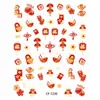 Xiaohongshu Douyin Transmissão ao Vivo Adesivos para Unhas Crianças em Relevo Adulto Capa de Celular para Unhas Acessórios para Nail Art Fabricante em Estoque