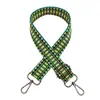 Nova Alça Larga Colorida Grossa Tecida para Ombro Único Transversal Substituição Longa Alça Acessórios para Bolsa Feminina Alça Jacquard
