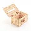 Caja de pañuelos de madera maciza de lujo ligero estilo japonés para mesa de centro del hogar caja de almacenamiento de pañuelos de madera de acacia para mesa de comedor de sala de estar en stock