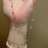 Pulsera de Tirar de Lujo Ligero Cepillado de la Edad Media Italiana Joyería de Alta Calidad Diamante de Alto Carbono Super Vigor Colgante de Amor con Borla