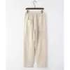 Calças de Linho Masculinas Verão Fino Estilo Chinês Casual Combinação Livre Calças Capri Soltas Vestido Tang Chinês Calças de Linho