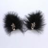 Nuevo Super Fairy - Tocado de plumas blancas, horquilla para el pelo de celebridades de Internet, vestido de novia, fotografía diaria, viaje, accesorios distintivos para el cabello con plumas dulces