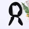 En Stock Bufanda Cuadrada de Satén de Seda de Color Sólido de 70 cm, Bufanda Cuadrada de Seda Artificial Estampada de Color Único, Accesorio para el Cabello de Ropa, Pañuelo Decorativo para la Cabeza, Se Puede Arrugar