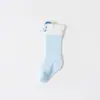 Calcetines de bebé verano malla fina sin costuras en los dedos del pie para recién nacidos y niños pequeños calcetines de algodón de longitud media anti-mosquitos verano