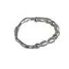 Anillo de Plata Rota con Puntadas de Perla Alternativas de Nicho para Mujer Estilo Ins Viento Frío Dulce Fresco Versátil Anillo de Moda Lujo Ligero Elegante Elegante
