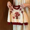 Conjunto Elegante para Niñas Casual Otoño/Invierno 2026 Nuevo Estilo Sudadera con Capucha y Pantalón de Chándal para Bebé Dibujo Animado Conjunto de Dos Piezas