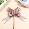 Nuevo Modelo 50 # Flor de Lazo Grande de Cristal Decoración para Coche de Boda, Empaque de Flores para Regalo, Lazo de Pedrería.