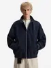 Chaqueta de Cuero PU Desestructurada Estilo Americano para Motociclista Hombre Catteeius, Nuevo Diseño de Primavera, Chaqueta de Piloto para Pareja