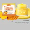 Crema Hidratante de Cúrcuma Hoygi Ilumina la Piel Hidratante Nutritiva Hidratante Piel Cuidado Diario Suave Externo