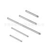 Clavo de lengua de rosca externa de titanio F136 varilla recta varilla de repuesto aleación de titanio G23 varilla recta de diente externo clavo de lengua accesorio para perforación puente de oreja