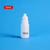 Botellas para gotas para ojos al por mayor del fabricante 10 20 30ml botellas pequeñas de plástico, botellas dispensadoras, botellas para líquidos de empaque de pigmentos