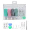 Set de Viaje Botella Dispensadora de Silicona Botella de Spray Botella Cosmética Almacenamiento Portátil