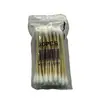 Bastoncillos de algodón de doble punta, palillos de algodón desechables para limpieza para uso doméstico, especializados para la limpieza de oídos y maquillaje, palos de bambú en empaque de caja grande, al por mayor