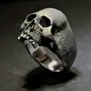 Joyería Popular Transfronteriza Temu Anillo de Calavera Joyería Rock Gótica Punk para Hombre Anillo Regalo para Hombre