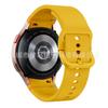 Adequado para Samsung Watch Fe Pulseira de Silicone com Fivela Colorida de Ponto Plano Pulseira de Relógio Universal 7654