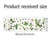 Nuevo FX-D267 Flor de Gardenia Blanca Entrada del Dormitorio Hogar Embellecimiento de Pared Pegatinas Decorativas de Pared Autoadhesivas