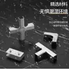 Conector de Esquina de Vidrio en Forma de L Accesorios de Refuerzo para Bordes de Vidrio de 90 Grados