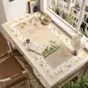 Nueva Alfombrilla de Escritorio Estilo Chino, Alfombrilla Impermeable Lavable y Recortable para Escritorio de Estudiante, Alfombrilla Protectora de Escritorio que Mejora la Atmósfera