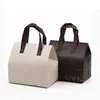 Bolsas isotérmicas de aluminio de color liso para llevar, para comida y pastel, bolsas de mano isotérmicas y conservadoras para llevar, venta al por mayor