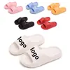 Qidashun Soporte LOGO Pequeño Personalizado Pantuflas Verano para Hombre y Mujer Espuma Hogar Pareja Pantuflas DIY