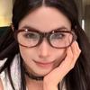 Nuevas Gafas Ojo de Gato de Montura Gruesa 2025 para Mujeres con Miopía, Se Pueden Equipar con Luz Antiazul, Montura Negra para Caras Cuadradas y Redondas Sin Maquillaje
