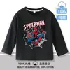 Nueva Camiseta de Manga Larga para Niños 2026, Algodón con Dibujos Animados, Manga Larga Raglán para Primavera y Otoño, Camiseta Básica para Niños 6