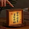 Hazte Rico Pronto Puesto de Año Nuevo Mercancía Luz Nocturna Pequeña Marco de Fotos Brillante Decoración del Año del Caballo Adornos Creativos Regalos Pequeños