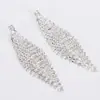Joyería Popular Europea y Americana Moda Pendientes de Pedrería Llenos de Diamantes Exagerados Pendientes Brillantes para Dama Joyería de Novia Venta al por Mayor E613