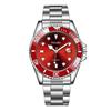 TikTok Vermelhos Mesmo Estilo Assista Masculino Multifuncional Moda Quartzo Watch Steel Band Coreano Masculino Watch Calendário Assista Atacado